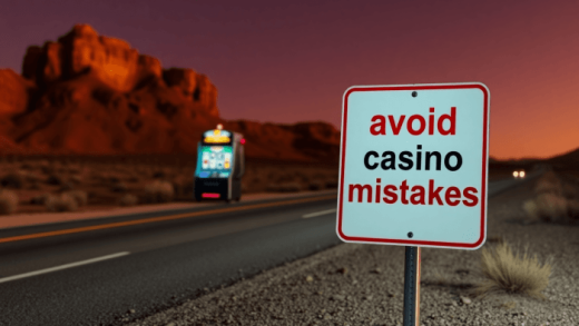 What are the most common mistakes in Vegas online casino games?